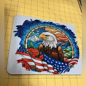 Hand pressed Sublimation Mouse Pad, Brand New!